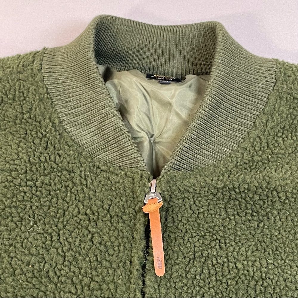 Obey Sherpa Bomber Jacket, Fleece Full Zip - Mens XL - Picture 8 of 14